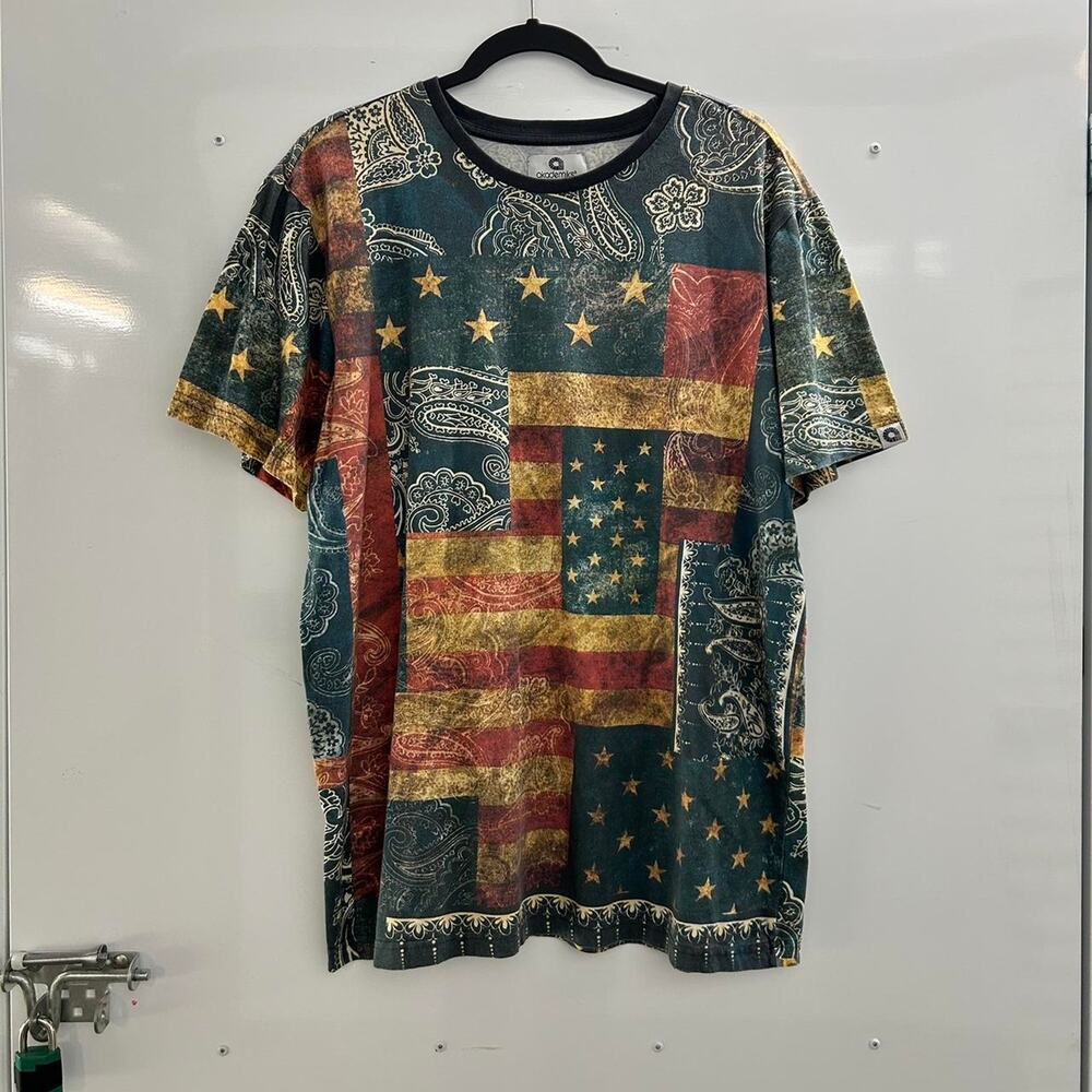 Y2K Akademiks multi-coloured cotton t-shirt
